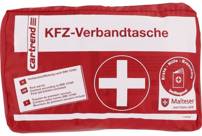 KFZ-Verbandtasche rot Verbandskasten - Cartrend