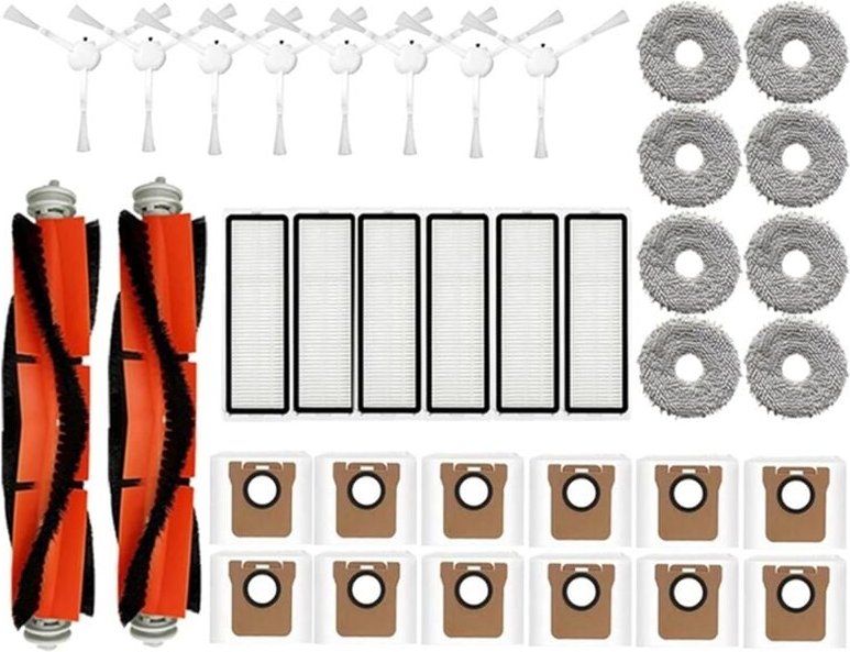 Für, L10s Ultra S10 Pro Omni 1S B101CN B116 Wichtigsten Seite Pinsel Hepa-Filter Mopp Taschen Roboter Staubsauger