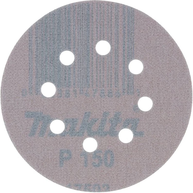 Schleifpapier Klett 125 mm K150 10 St. - D-65866 - Makita