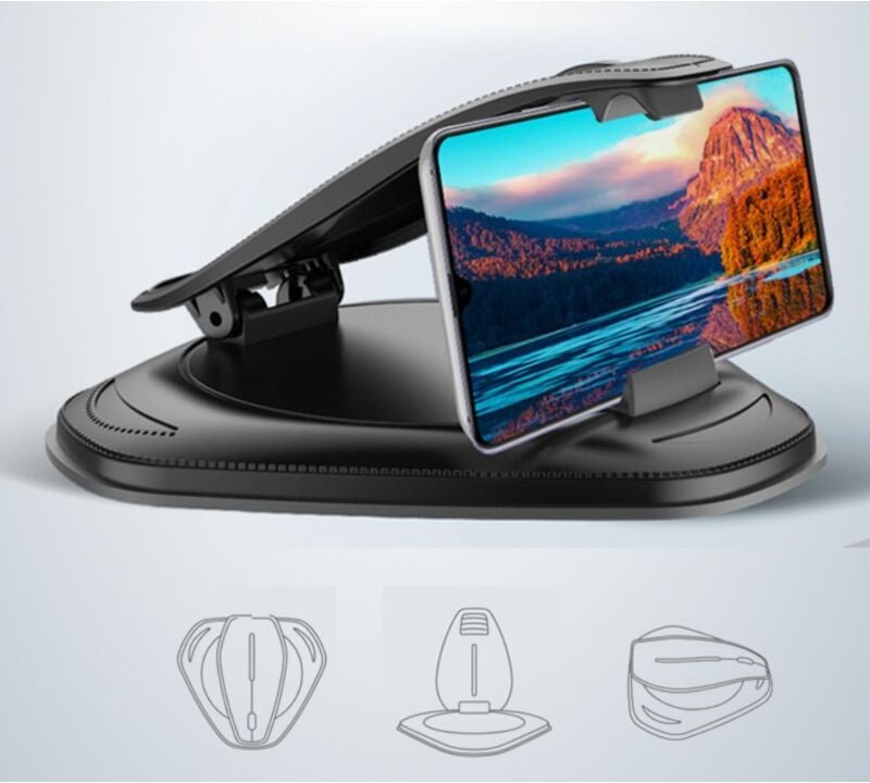 Thumbnail - Ahlsen - Auto-Handyhalterung, Armaturenbrett, universelle Auto-Handyhalterung für iPhone, Samsung, Galaxy, Huawei, OnePl...