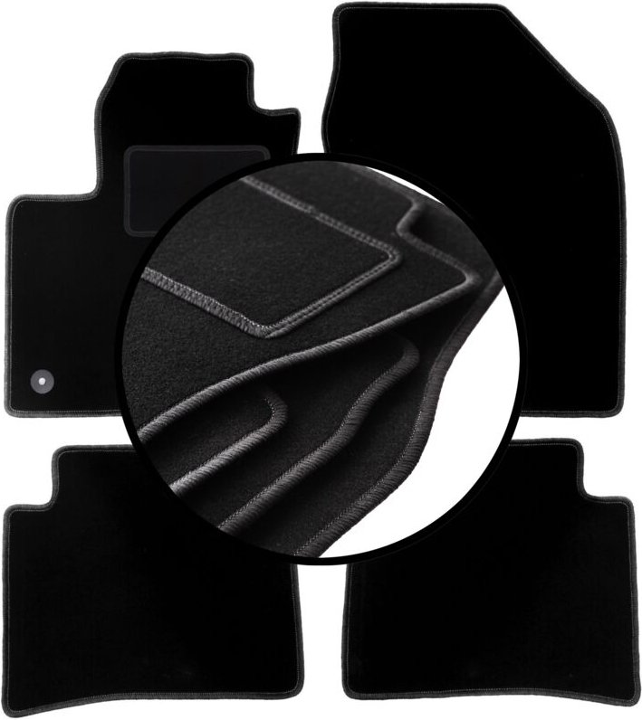 Veloursmatten-Satz für: Toyota Prius IV Fließheck (2017-)