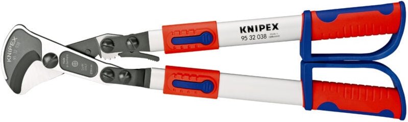 Knipex - 95 32 038 Kabelschere (Ratschenp.) Teleskopschenkeln 570 mm