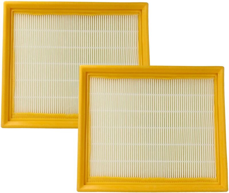 2x Staubsaugerfilter kompatibel mit Protool Festool vcp 480 e-m ac, 480 e-l ac, 480 ac Staubsauger - hepa Filter - Vhbw
