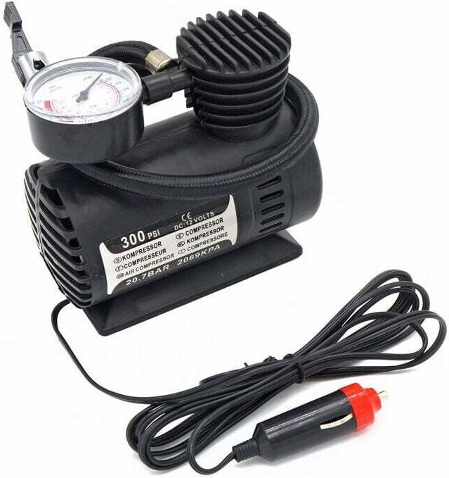 Neue tragbare Mini-Auto-Luftpumpe mit 300 psi, 12 V, elektrische Mini-Luftpumpe für den Notfall, zum Aufpumpen von Autor...