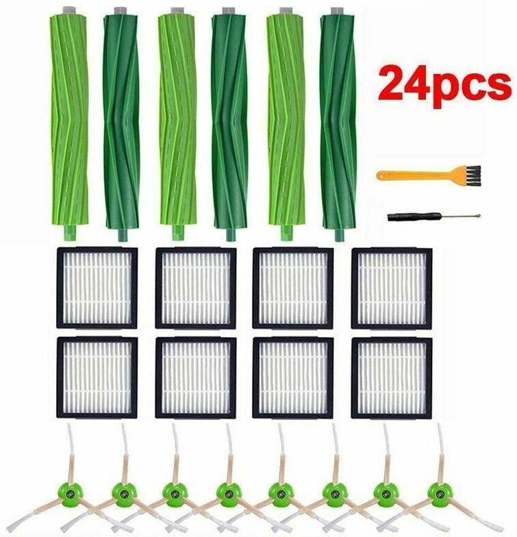 Für iRobot I-Serie iRobot i7 E5 E6-Serie Roboterzubehör 24-teiliges Set