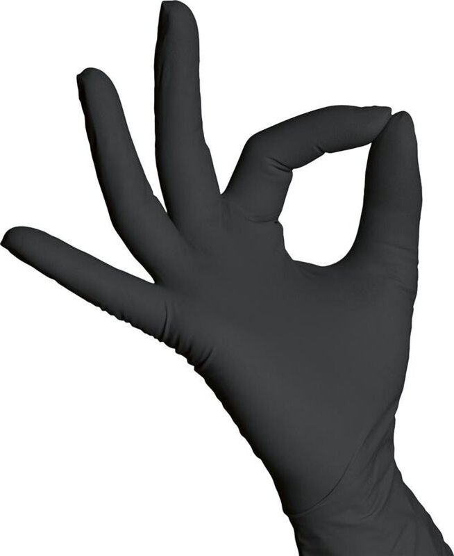 Einweghandschuhe shatin, Nitril, ungep., Gr. 8(Box a 100St.) - Stronghand