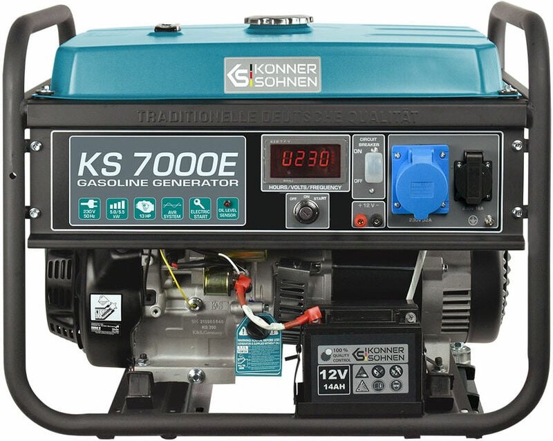 Könner&söhnen - ks 7000E Stromerzeuger Strom generator Benzin Notstromaggregat 5.5 kW
