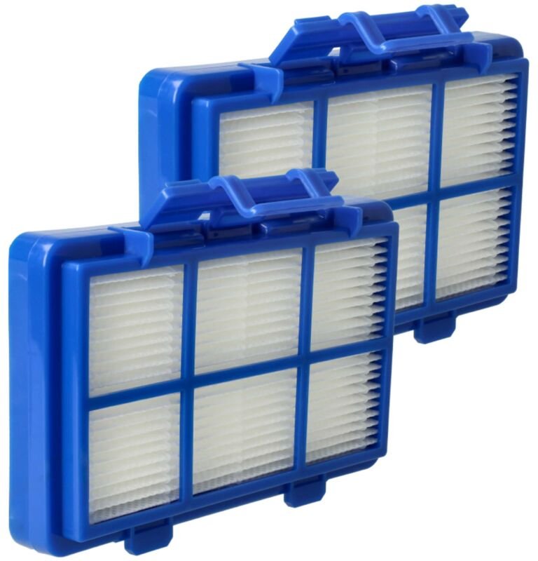 Filterset 2x Staubsaugerfilter kompatibel mit Philips PowerGo FC8295/01, FC8294/61, FC8295 Staubsauger - hepa Filter All...