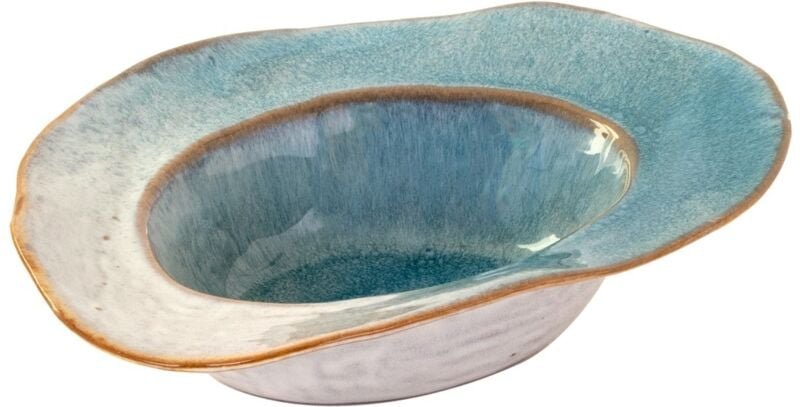 Signes Grimalt - Steinblaue böhmische Schüssel – ideal für die Küche – Heimdekoration