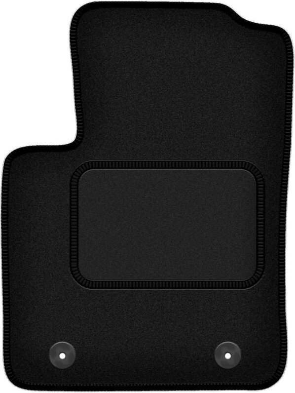 Fahrermatte schwarz für: Ford Ka MK2 FL Fließheck (2012-2018)