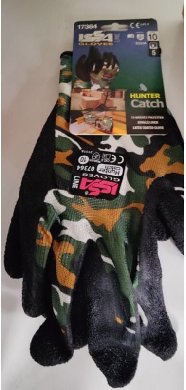 Thumbnail - Issa - So.di.fer latex- und nylonhandschuhe größe 10 camouflage - f79081