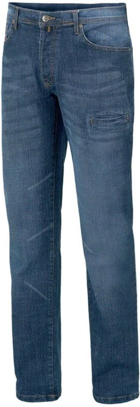 Thumbnail - Issaline 8025B-040 Jest Stretch Jeans Arbeitshose Blau M