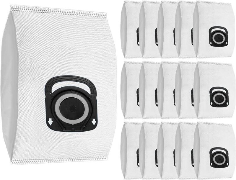 15 Hygienebeutel+ ZR200520 ZR200720 ZR200920 Kompatibel mit Rowenta Silence Force Tefal Moulinex Green Force Power xxl X...