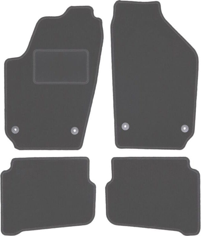 Graphit-Fußmatten für: Seat Ibiza III 6L Fließheck (2002-2008)