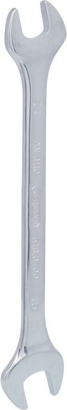 CHROMEplus Doppel-Maulschlüssel, 14x15mm