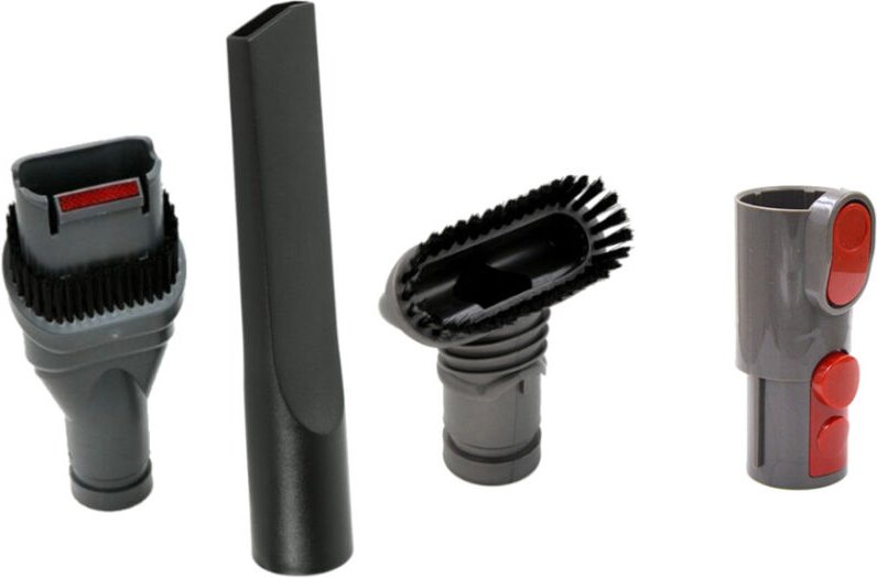 Thumbnail - 4in1 Set: Fugendüse + Kombi-Düse + Saugbürste + Anschluss-Adapter kompatibel mit Dyson DC22 DC23 DC24 DC25 DC26 DC28 DC2...
