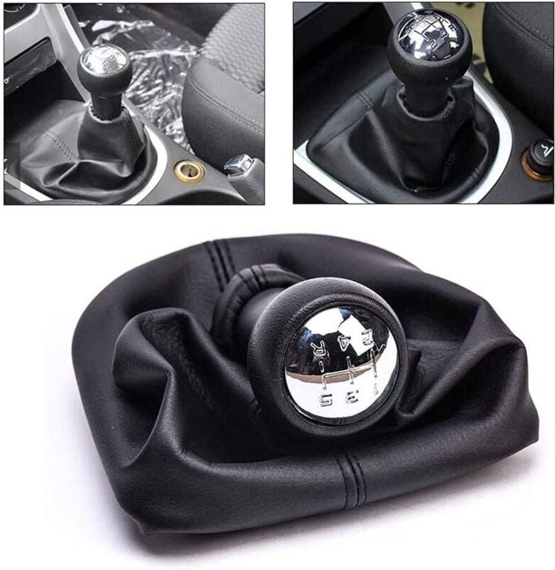 Lablanc - 5-Gang-Schaltknauf mit Manschette, kompatibel für Peugeot 207 307 308 cc
