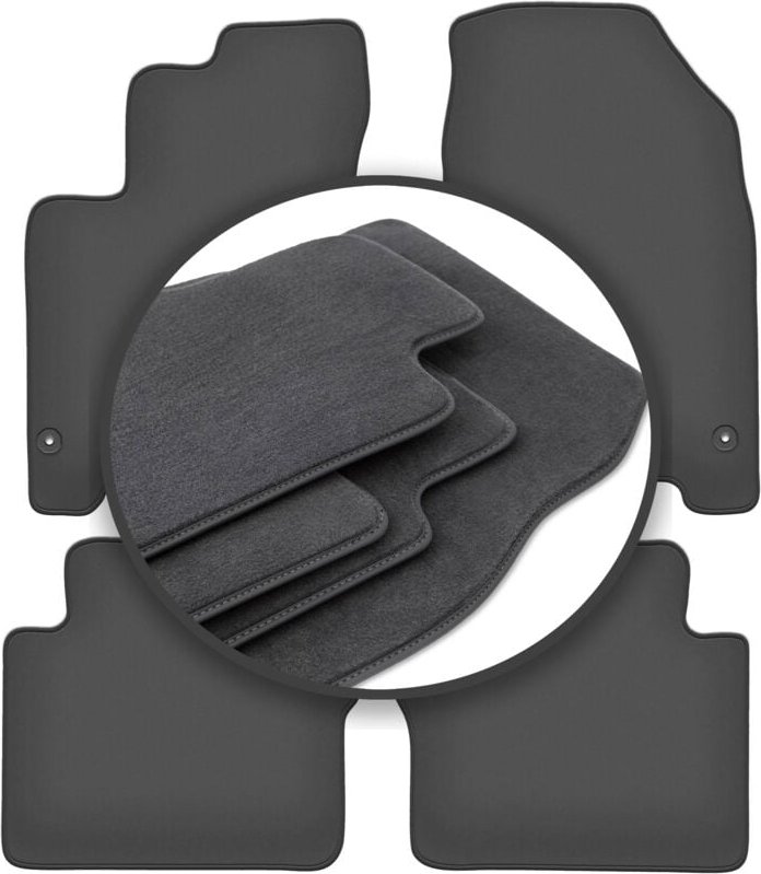 Premium-Fußmatten für: Renault Koleos I SUV (2007-2016)