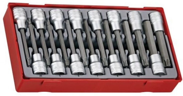 Sechskant- und Torx-Steckschlüsselsatz, 15-teilig - L-118890102