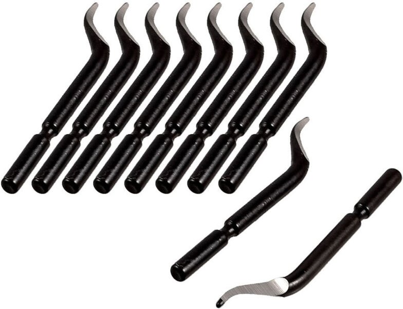 Tlily - Ersatz-Entgratwerkzeug BK3010 S150 Entgratklingen, 10 Stück