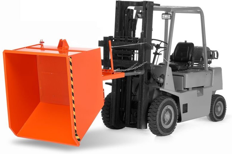 RR Industrietechnik Spänekipper Typ RUK-S 1130x1570x980mm 1250dm³ RAL 2004 Reinorange