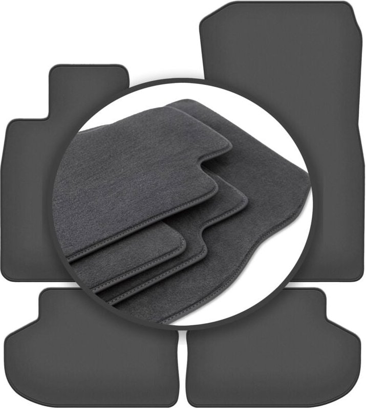 Premium-Fußmatten für: BMW 5 F10 FL Limousine (2013-2017)