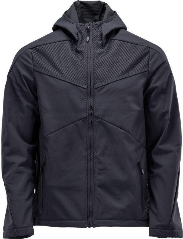 Soft Shell Jacke mit Kapuze Soft Shell Jacke Gr. 4XL, schwarzblau - Mascot