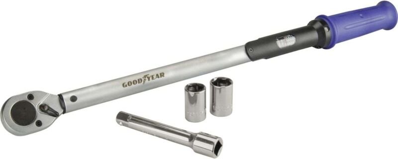 Drehmomentschlüssel mit Umschaltknarre 1/2 Zoll 42-210Nm Drehmomentschlüssel - Goodyear