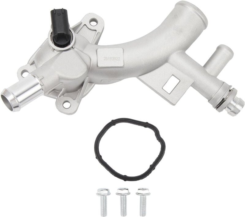 Wasserauslass-Thermostatgehäuse 25193922 Ersatz des vorderen Gehäuses für Sonic 1.4L 2012 bis 2020 - Ej.life