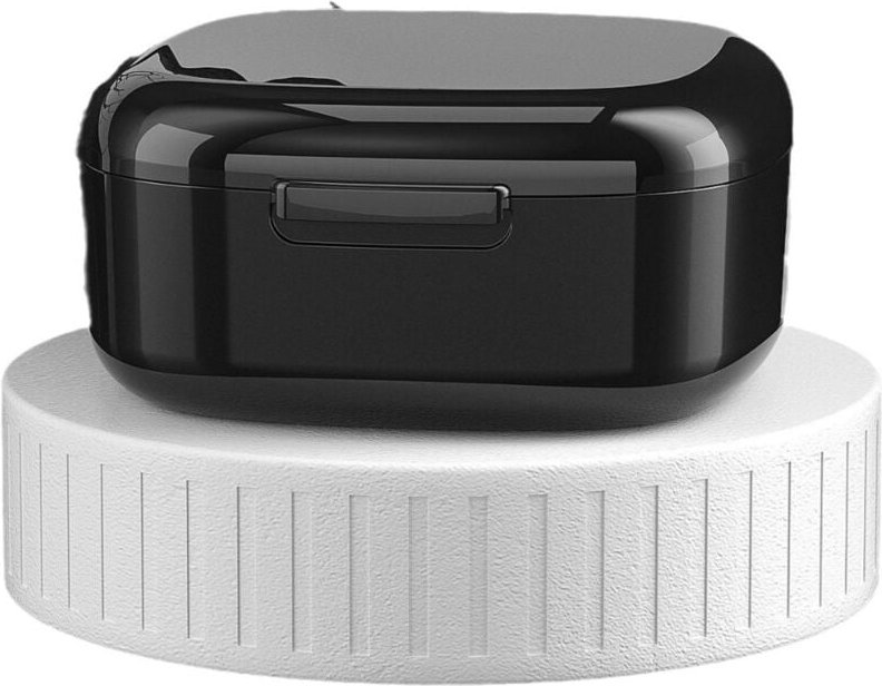 Shining House - Prothesenbox mit Sieb, tragbare Dentalgerätebox, Prothesenboxen, kieferorthopädische Retainerbox, Retain...