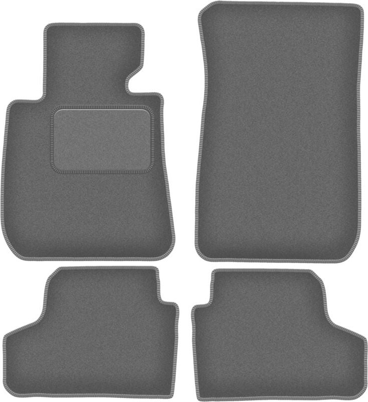 Graphit-Fußmatten für: BMW 3 E93 Cabrio (2004-2011)