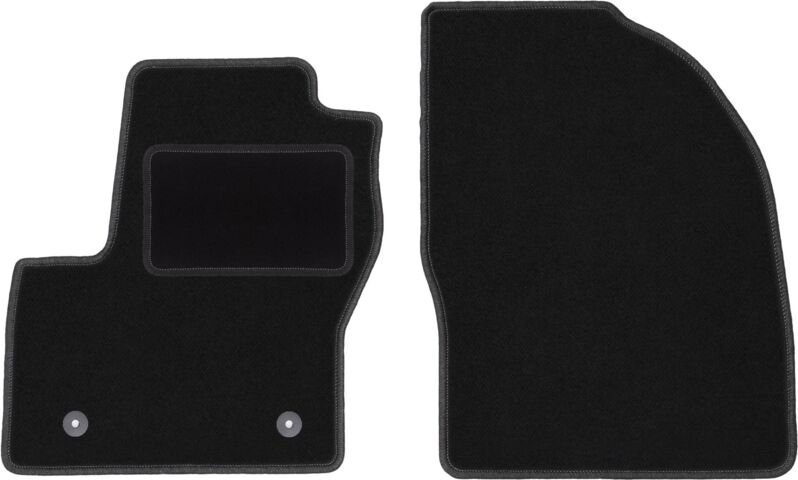 Vordere Matten schwarz für: Ford Tourneo Connect kombivan (2013-2017)