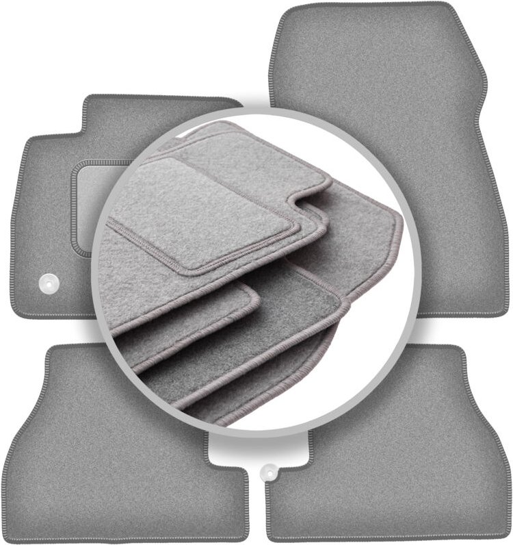 Graue Automatten für: Ford Focus MK3 USA Limousine, Kombi (2010-2019)