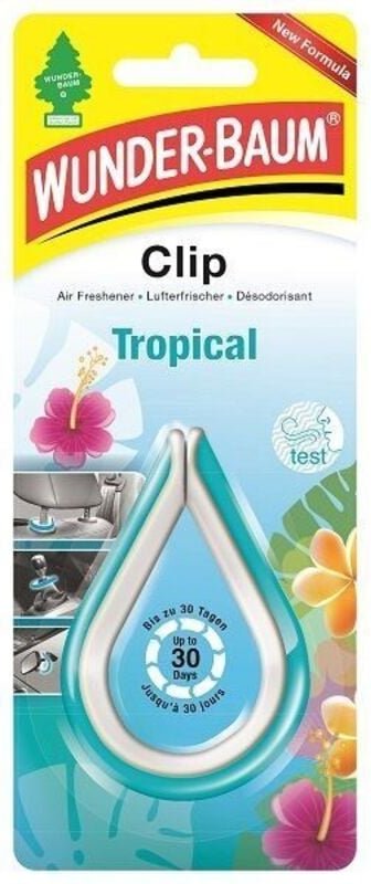 Wunderbaum Lufterfrischer Clip Tropical Autopflege