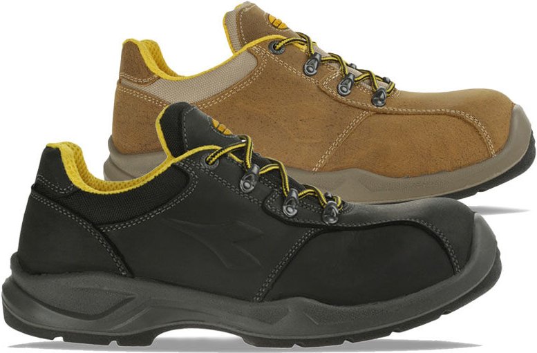 Flow ii low S3 Sicherheitsschuhe - 38 eu - Braun - Diadora