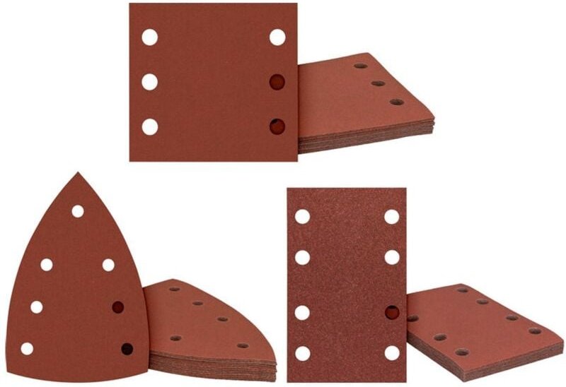 Bosch EXPERT C430 Schleifpapier-Set, 115x107/100x150/80x133mm: K80,5/120,5/180, 45tlg.