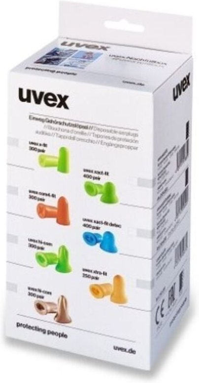 Uvex - Gehörschutzstöpsel-Set x-fit, Typ: R300 300 Stk