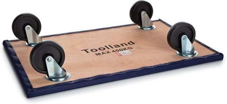 Transport-roller - rechteckig - 650 x 400 mm - max. tragkraft 400 kg