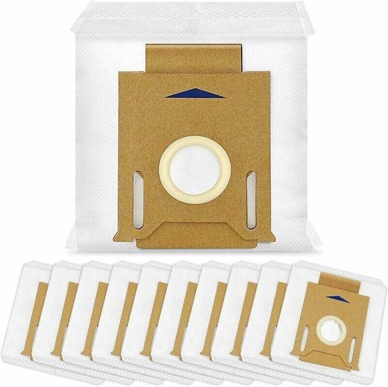UlisemA 10er Pack Staubsaugerbeutel kompatibel mit ECOVACS DEEBOT N8+ N8 Pro+ T8 T8+ T8 AIVI T8 AIVI+ T8 MAX T9+ DX93 DD...