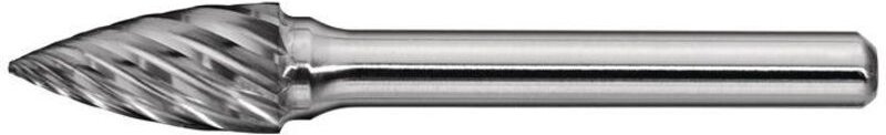 Thumbnail - Frässtift spg inox ø 12 mm Kopflänge 25 mm Schaft-Ø 6 mm Hartmetall Verzahnung Normal, fein