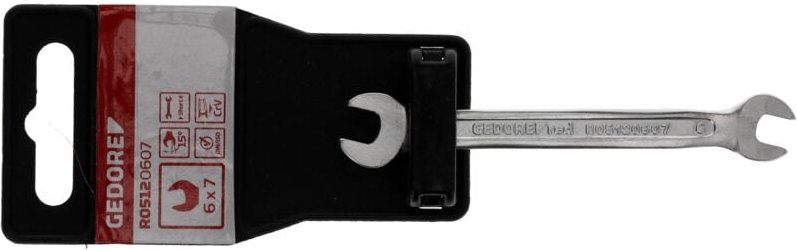 R05120607 Doppelmaulschlüssel SW6x7 mm 97 mm