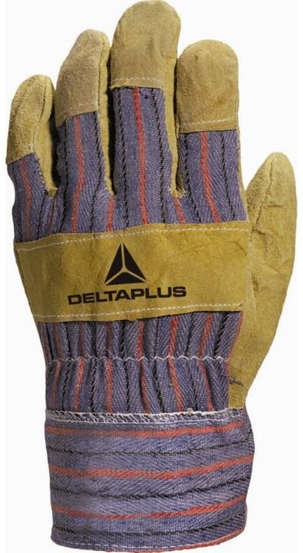 Thumbnail - Handschuh Delta Plus Docker Croute Bovin Toile Grösse 10 -Dc10310 T10 T10