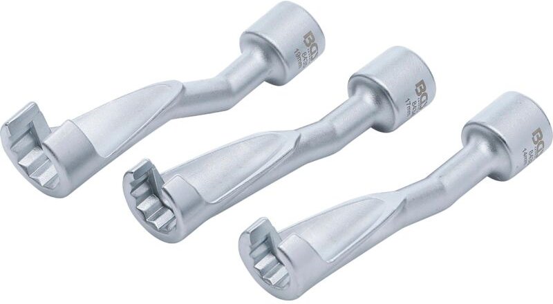 Bgs Technic - bgs Leitungsschlüssel-Satz, offen Antrieb Innenvierkant 12,5 mm (1/2 Zoll) sw 14 - 17 - 19 mm