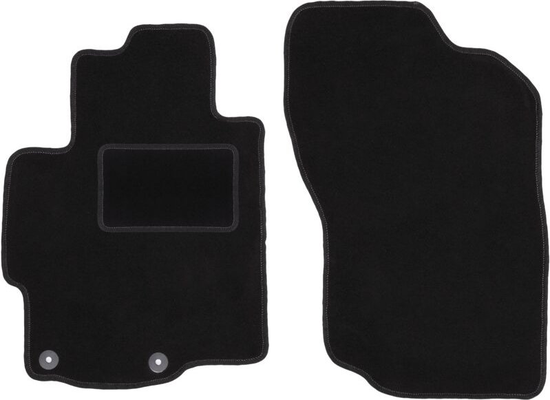 Vordere Matten schwarz für: Mitsubishi Lancer VIII CY Limousine, Sportback (2007-2016)