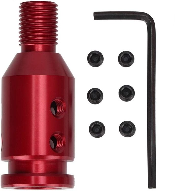 Zoternen - Universal-Schaltknaufadapter für Autos, Universal-Schaltknaufadapter für Autos, für 12 x 1,25 gewindelosen Sc...