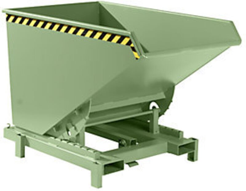 Bauer Schwerlast-Kipper SK 1200, lackiert, Resedagrün