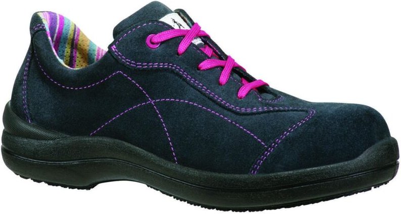 Sicherheitsschuhe Damen niedrig CELIA S3 CI SRC Schwarz/Lila 40