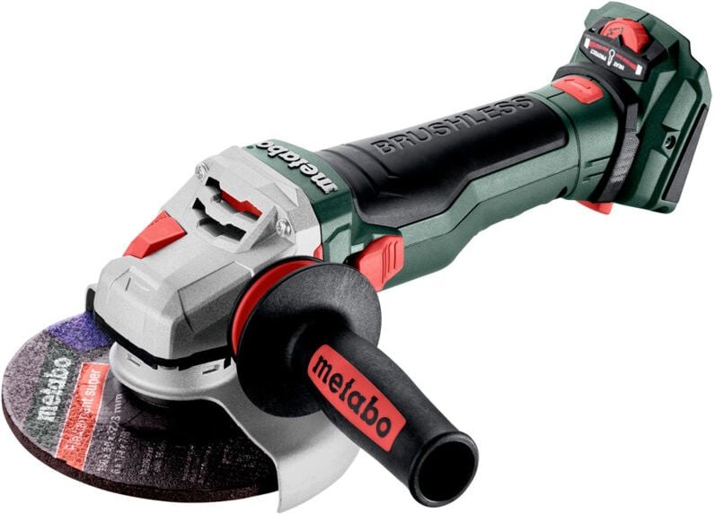 Thumbnail - Metabo - Akku-Winkelschleifer wvb 18 ltx bl 15-150 Quick, mit Bremse, Drehzahlregelung, Schnellspannmutter, drehbarem Ak...