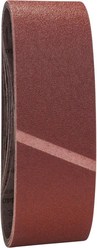 Zubehör 9er Set Schleifmittel für Bandschleifer 75 x 533 mm Körnung 3 x 60 + 3 x 80 + 3 x 100