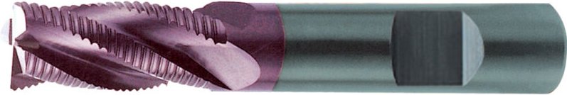 Format - Schruppfräser lang DIN6527 vhm TiALN Typ hr schaft hb 12mm